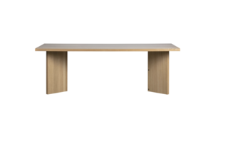 Eettafel 220 x 90 cm, Vtwonen, Angle, Bruin